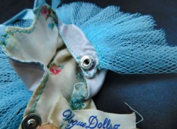 8 inch doll blue ballet vog label